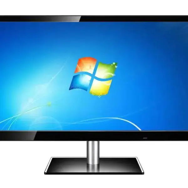 Cheap price black color AC 220V DC 12V DVI USB output lcd monitor 27