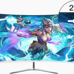 curve monitor 23.6inch/24inch computer pc monitor slim body
