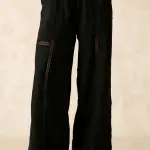 100% Cotton Regular Paperbag Waist Pants