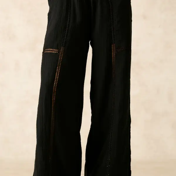 100% Cotton Regular Paperbag Waist Pants