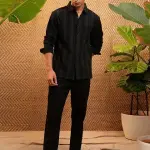 Men's Striped Casual Shirt