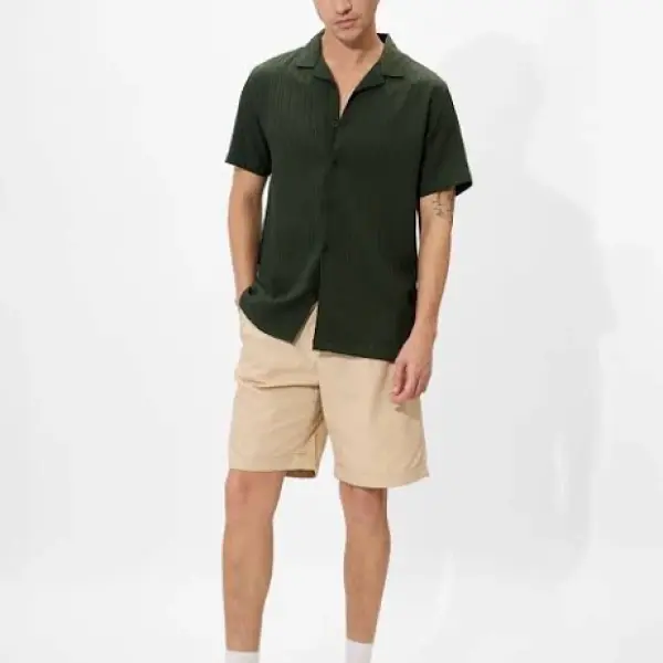 Men's Textured Shirt