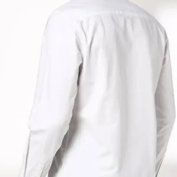 White Slim Fit Shirt For Men
