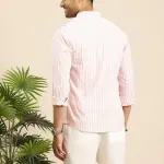 Men's Standard Bengal Stripes Casual Shirt
