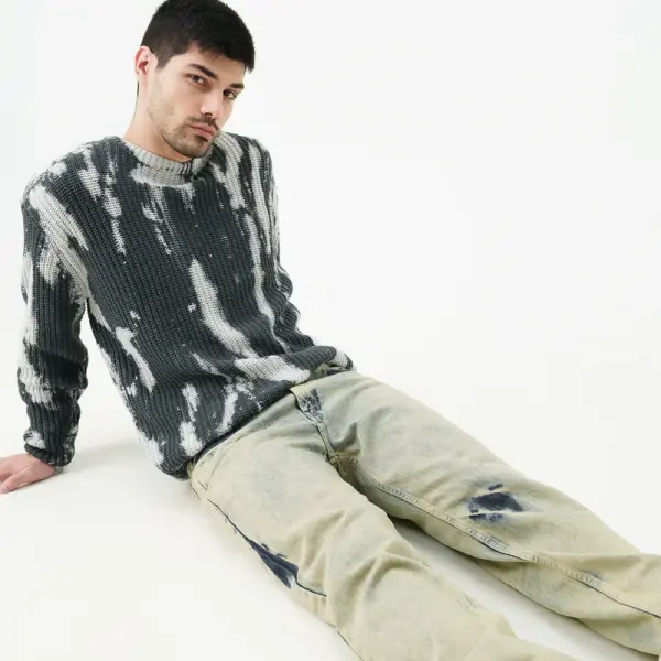 grunge revival men's regular straight jeans