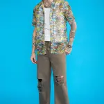 comicon men's mesh shirt