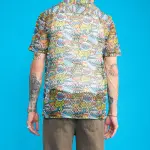 comicon men's mesh shirt