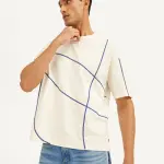 Men's Geometric Loose Fit T-shirt
