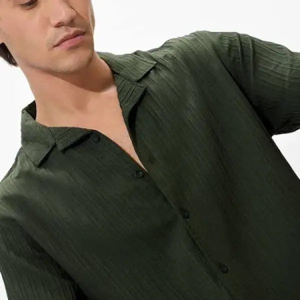Men's Textured Shirt