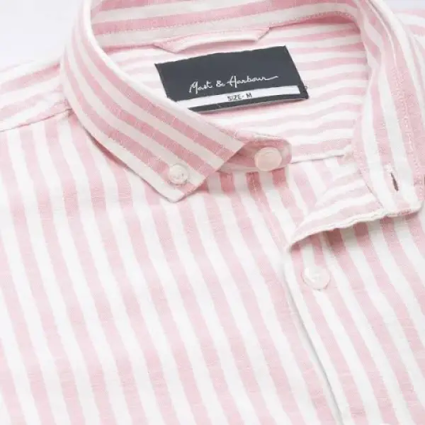 Men's Standard Bengal Stripes Casual Shirt