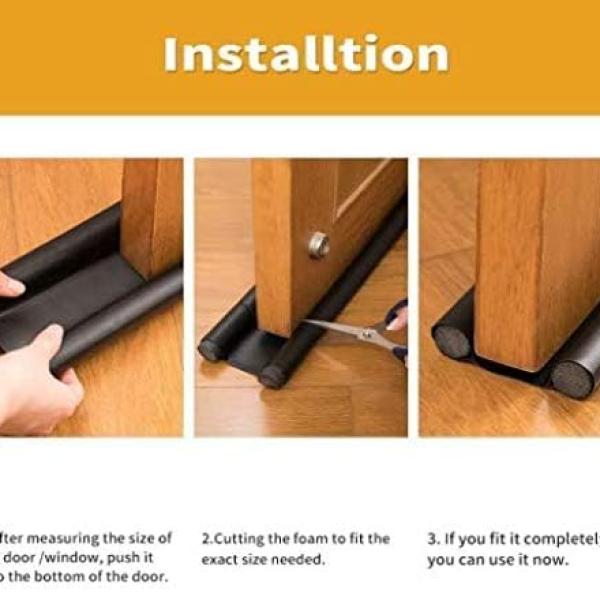 Door Bottom Sealing Strip Guard for Home