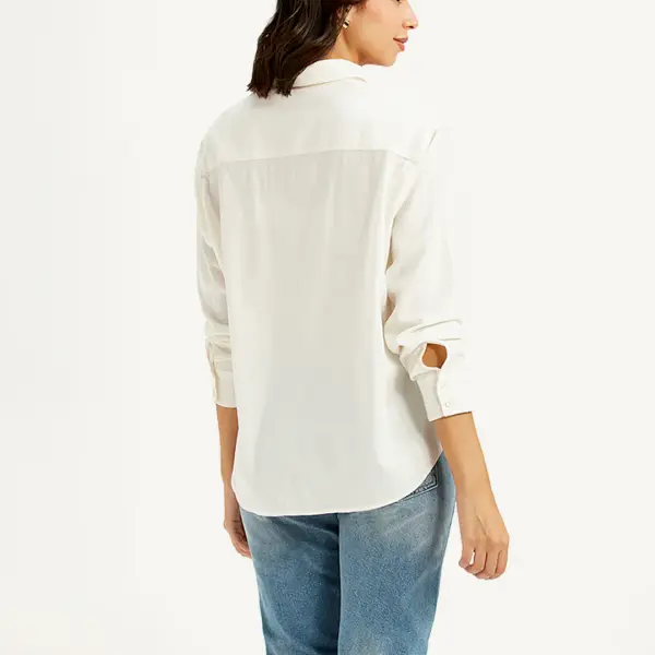 Women's Solid Relaxed Fit Shirt