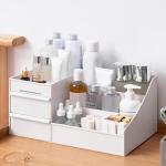 osmetic Organizer Box Drawers Storage Plastic Stationary Box
