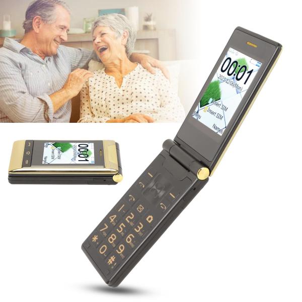 Flip Phone for Senior, Big 3.0 Inch Large Screen Cell Phone