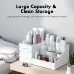 osmetic Organizer Box Drawers Storage Plastic Stationary Box