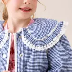 Lottie Quilted Lace Trim Collar Jacket