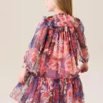 Eleanor Floral Mesh Dress