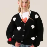 Everly Heart Cardigan