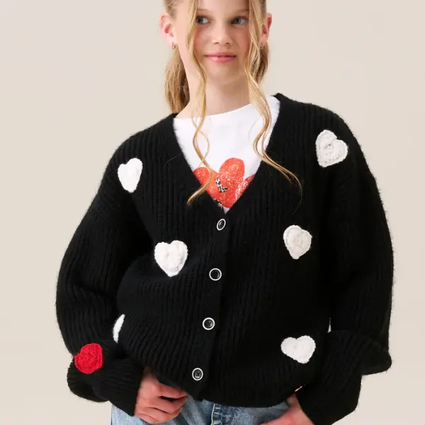 Everly Heart Cardigan
