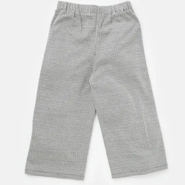 Bella Dogtooth Wide Leg Trouser