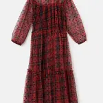 Cara Tartan Spot Dress
