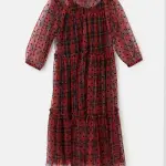 Cara Tartan Spot Dress