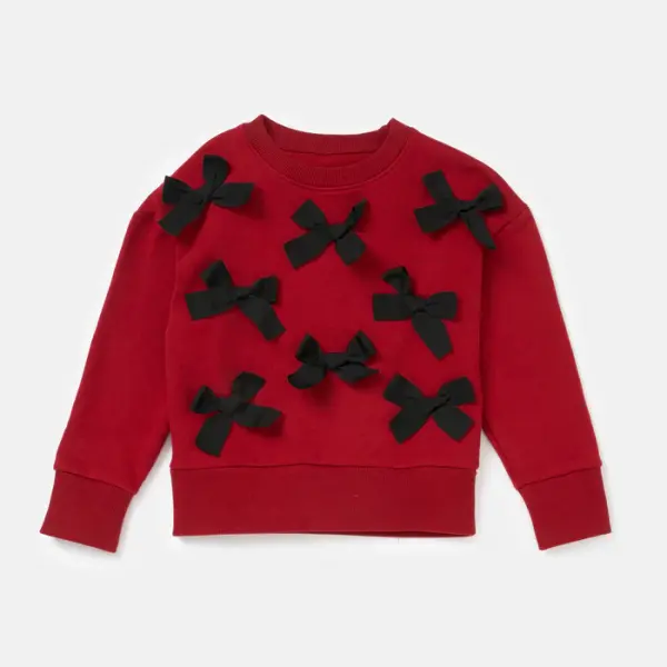 Riley Bow Sweatshirt