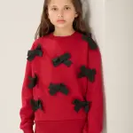Riley Bow Sweatshirt