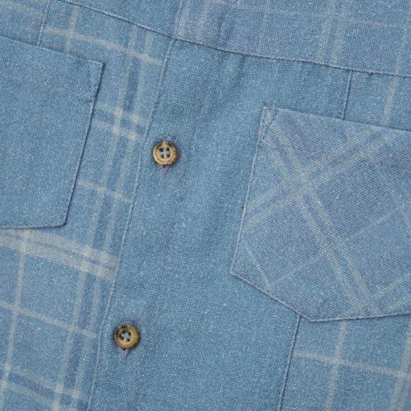 Blue Block Check Shirt