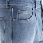 REGULAR FIT SOLID DENIM BAGG-2 - BLUE
