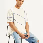 Men's Geometric Loose Fit T-shirt