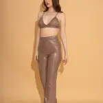 Grey Sequins Pants