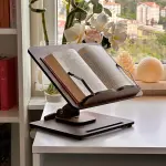 360 Degree Adjustable Wooden Book Stand & Laptop Stand