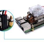 Low-Profile CPU Cooler with RGB Fan for RPi