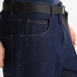 BAGGY FIT DARK WASH DENIM NIRETOR - DARK BLUE