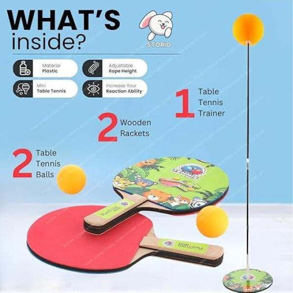 Table Tennis Trainer Ball Set