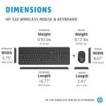 Wireless Keyboard and Mouse Combo