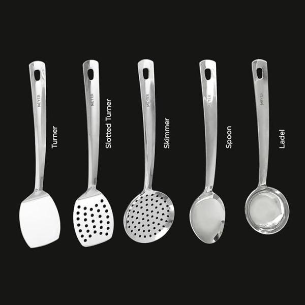 Stainless Steel Turner & Slotted Turner Set