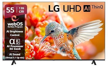 55-inch 4K Ultra HD Smart LED TV with WebOS