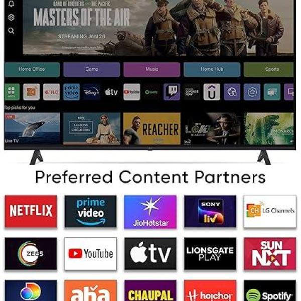 55-inch 4K Ultra HD Smart LED TV with WebOS