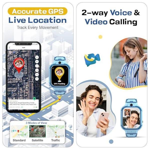 Kids 4G/5G Smartwatch with Video Calling,