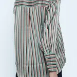 Multi Stripes Satin Shirt