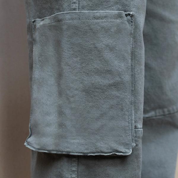 Sage Green Cargo Denim