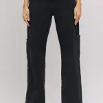 inky women's straight cargo jeans