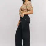inky women's straight cargo jeans