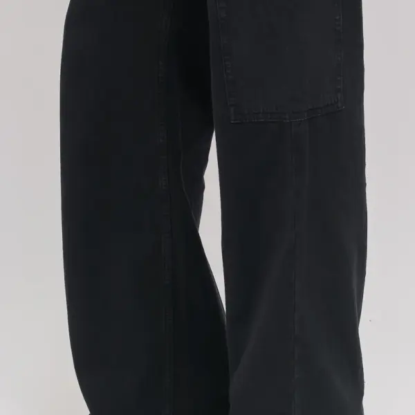 inky women's straight cargo jeans