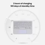 Wireless Keyboard with Touchpad
